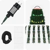 LED Kalėdų medis 370 cm 1008 LED Įvairių spalvų Plienas Žalia