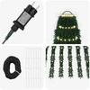 LED Kalėdų medis 370 cm 1008 LED Šilta balta Plienas Žalia