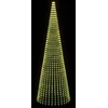 LED Kalėdų medis 470 cm 1504 LED Šilta balta Plienas Žalia