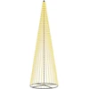 LED Kalėdų medis 485 cm 1632 LED Šilta balta Geležis Juoda