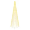 LED Kalėdų medis 485 cm 1632 LED Šilta balta Geležis Juoda