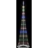 LED Kalėdų medis Įvairiaspalvis 51 x 51 x 190 cm metalas