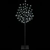 LED Kalėdų medis Juoda 150 cm Plienas 140 LED