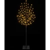LED Kalėdų medis Juoda 20 x 20 x 180 cm Plienas 160 LED