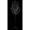 LED Kalėdų medis Juoda 210 cm Plienas 180 LED