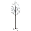 LED Kalėdų medis Juoda 210 cm Plienas 180 LED