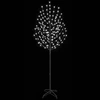 LED Kalėdų medis Juoda 240 cm Plienas 220 LED