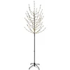 LED Kalėdų medis Juoda 47 x 210 cm Plienas 180 LED