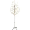 LED Kalėdų medis Juoda 47 x 240 cm Plienas 220 LED
