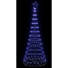 LED Kalėdų medis Mėlyna 250 cm metalas