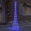 LED Kalėdų medis Mėlyna 250 cm metalas