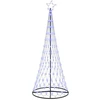 LED Kalėdų medis Mėlyna 250 cm metalas