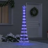 LED Kalėdų medis Mėlyna 51 x 51 x 190 cm metalas