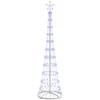 LED Kalėdų medis Mėlyna 51 x 51 x 190 cm metalas