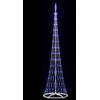 LED Kalėdų medis su 290 LED s stovu Mėlyna 250 cm metalas