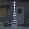 LED Kalėdų medis su 290 LED s stovu Šalta balta 250 cm metalas