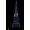 LED Kalėdų medis Šaltas baltas 500 cm metalas