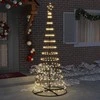 LED Kalėdų medis su 295 LED s stovu Šilta balta 250 cm metalas