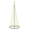 LED Kalėdų medis Šilta balta 250 cm metalas