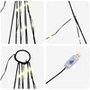 LED Kalėdinė eglutė su žemės kuoleliais Šilta balta 182 cm