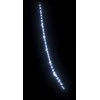 LED Kalėdinė eglutė su žemės kuoleliais Šalta balta 306 cm