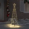LED Kalėdinė eglutė su žemės kuoleliais Šilta balta 250 cm