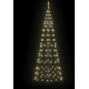 LED Kalėdinė eglutė su žemės kuoleliais Šilta balta 250 cm