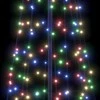 LED Kalėdinė eglutė su žemės kuoleliais Įvairiaspalvis 400 cm