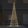 LED Kalėdų medis su 800 LED s stovu Šilta balta 400 cm Geležis