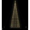 LED Kalėdų medis su 800 LED s stovu Šilta balta 400 cm Geležis