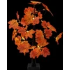 LED klevo Kalėdų eglutė 2 vnt. Ruda 58 cm Plastmasė 48 LED
