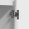 LED Bufetas Balta 90 x 32 x 75 cm Apdirbta mediena