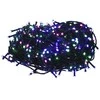 LED lempučių girlianda, 100m, PVC, 1000 pastelinių spalvotų LED