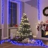 LED lempučių girlianda, PVC, 2000 mėlynų LED, tanki