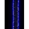 LED lempučių girlianda, PVC, 2000 mėlynų LED, tanki