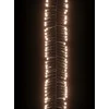 LED lempučių girlianda, PVC, 2000 šiltų baltų LED, tanki