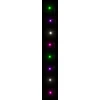LED lempučių girlianda, 200m, PVC, 2000 pastelinių spalvotų LED