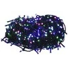 LED lempučių girlianda, 40m, PVC, 400 pastelinių spalvotų LED