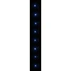 LED lempučių girlianda, 60m, PVC, 600 mėlynos spalvos LED