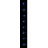 LED lempučių girlianda, 60m, PVC, 600 mėlynos spalvos LED