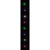 LED lempučių girlianda, 60m, PVC, 600 pastelinių spalvotų LED