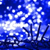 LED lempučių girlianda, PVC, 1000 mėlynų LED, tanki