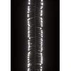 LED lempučių girlianda, 7,4m, PVC, 400 šaltų baltų LED, tanki
