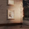 LED medis su vyšnių žiedais, 300cm, 368 šiltos baltos LED