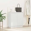 LED Bufetas skirtas Balta 71 x 34,5 x 75 cm Apdirbta mediena