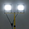 LED prožektorius su trikoju, šaltos baltos spalvos, 2x100W