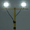 LED prožektorius su trikoju, šaltos baltos spalvos, 2x30W