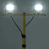 LED prožektorius su trikoju, šaltos baltos spalvos, 2x30W