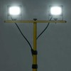 LED prožektorius su trikoju, šaltos baltos spalvos, 2x20W