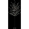 LED rutuliukų Kalėdų eglutė Juoda 150 cm Plienas 185 LED